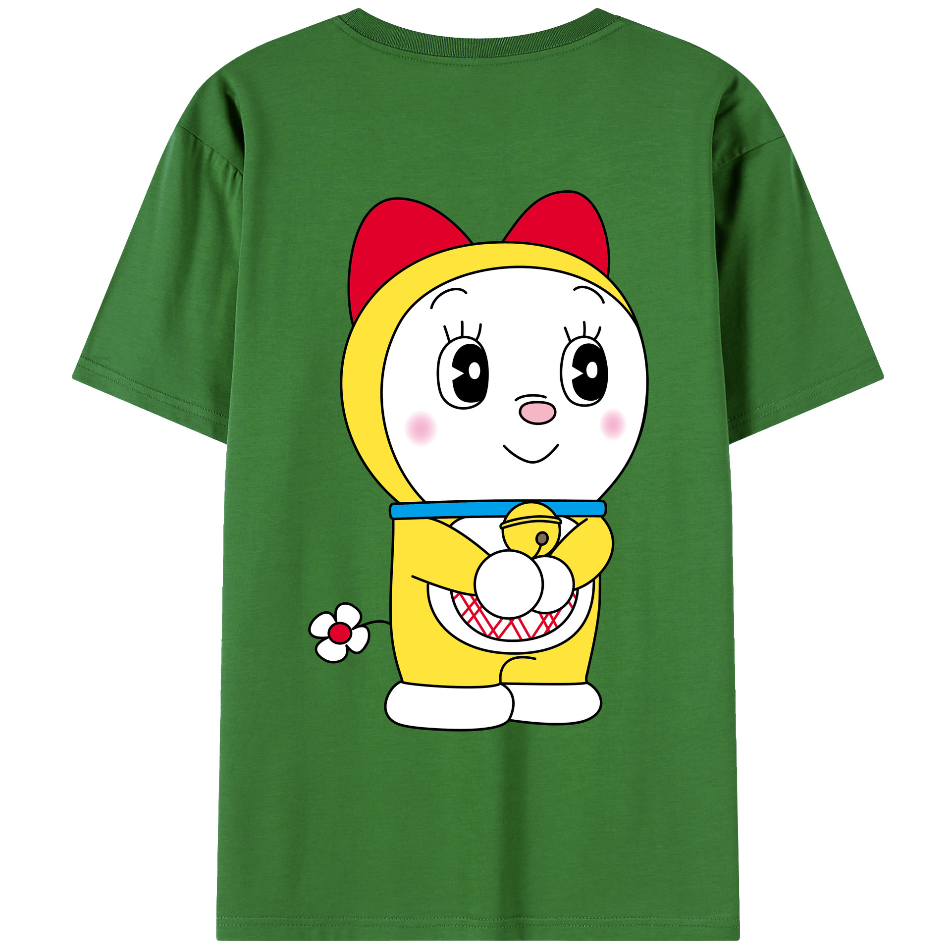 （画像用） ドラえもん ドラミ Doraemon Dorami レディース半袖Tシャツ(バックプリント)